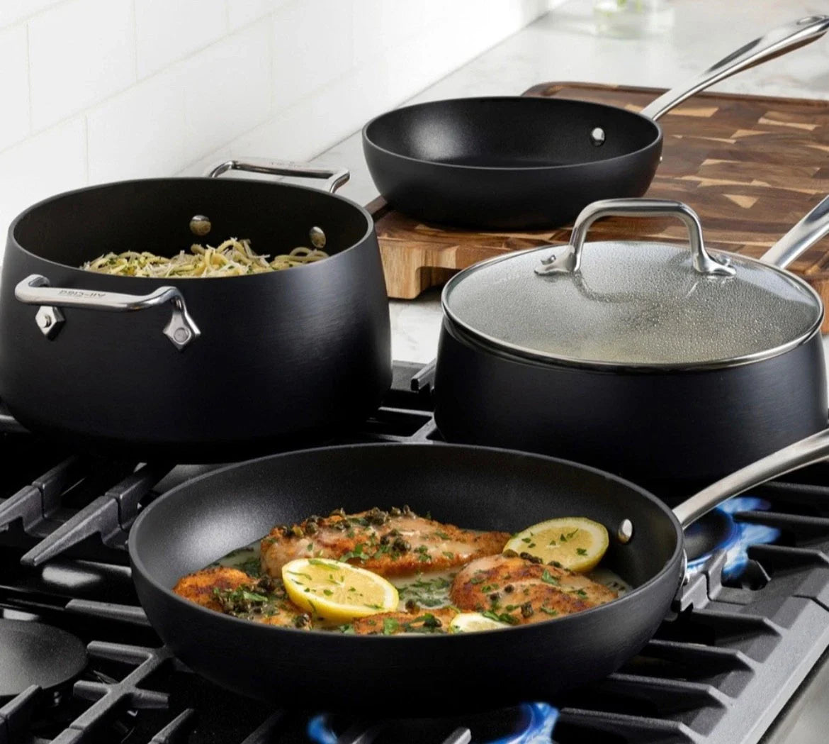 All-Clad HA1 13-PIECE Nonstick Cookware Set Hard Anodized Pots & Pans BRAND NEW